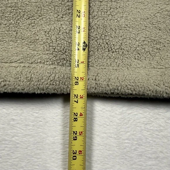 The North Face Vest Mens Large Beige Sherpa Fleece Full Zip Outdoor Pockets - Picture 9 of 9